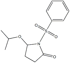 5-Isopropoxy-1-[(phenyl)sulfonyl]pyrrolidin-2-one