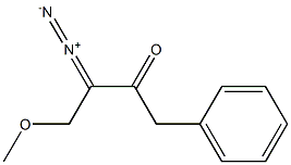 3-Diazo-4-methoxy-1-phenyl-2-butanone 结构式