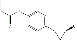 1-[(2S)-2-Chlorocyclopropyl]-4-propionyloxybenzene