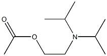 Acetic acid 2-diisopropylaminoethyl ester Struktur