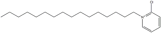 1-Hexadecyl-2-chloropyridinium,,结构式