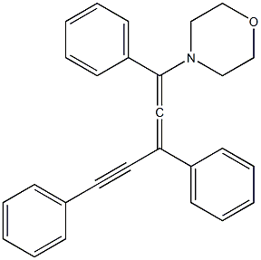 1-Morpholino-1,3,5-triphenyl-1,2-pentadien-4-yne