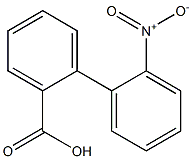 2'-ニトロビフェニル-2-カルボン酸 化学構造式