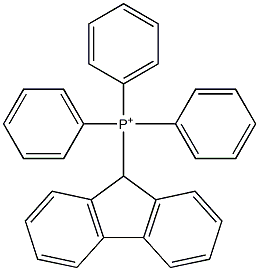 9H-Fluorene-9-yltriphenylphosphonium 结构式
