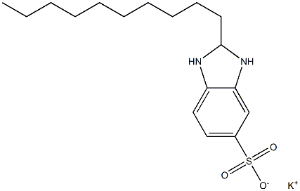 2-Decyl-2,3-dihydro-1H-benzimidazole-5-sulfonic acid potassium salt