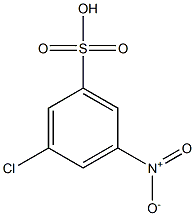 3-Chloro-5-nitrobenzenesulfonic acid Structure