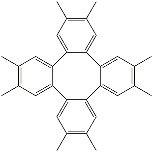 2,3,6,7,10,11,14,15-Octamethyltetraphenylene Structure