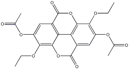2,7-Diacetoxy-3,8-diethoxy[1]benzopyrano[5,4,3-cde][1]benzopyran-5,10-dione