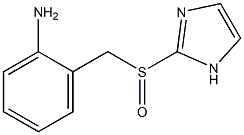 2-[(1H-Imidazol-2-yl)sulfinylmethyl]aniline|