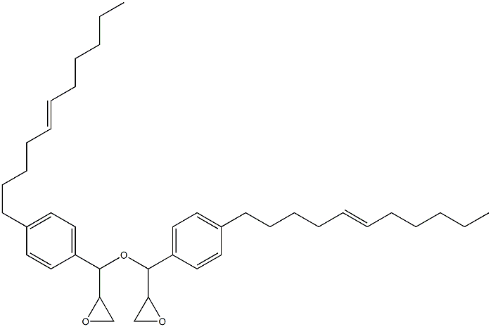 4-(5-Undecenyl)phenylglycidyl ether Struktur