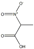 2-ニトロプロピオン酸 化学構造式