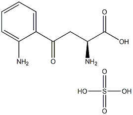 L-Kynurenine sulfuric acid 结构式