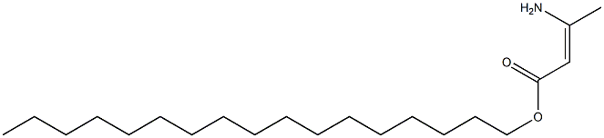 (Z)-3-Amino-2-butenoic acid heptadecyl ester
