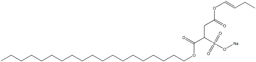 2-(Sodiosulfo)succinic acid 1-nonadecyl 4-(1-butenyl) ester