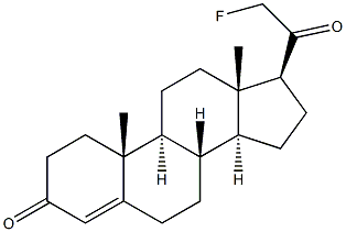 21-Fluoropregn-4-ene-3,20-dione Structure