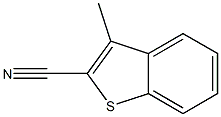 3-Methylbenzo[b]thiophene-2-carbonitrile Struktur
