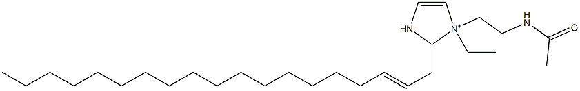 1-[2-(Acetylamino)ethyl]-1-ethyl-2-(2-nonadecenyl)-4-imidazoline-1-ium