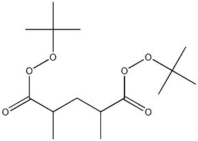 Pentane-2,4-di(peroxycarboxylic acid)di-tert-butyl ester Structure