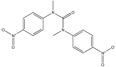 1-(4-Nitrophenyl)-3-(4-nitrophenyl)-1,3-dimethylurea Structure