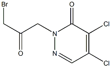 4,5-Dichloro-2-(3-bromo-2-oxopropyl)pyridazin-3(2H)-one