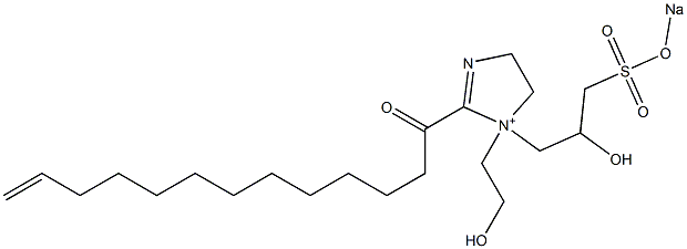 1-(2-Hydroxyethyl)-1-[2-hydroxy-3-(sodiooxysulfonyl)propyl]-2-(12-tridecenoyl)-2-imidazoline-1-ium