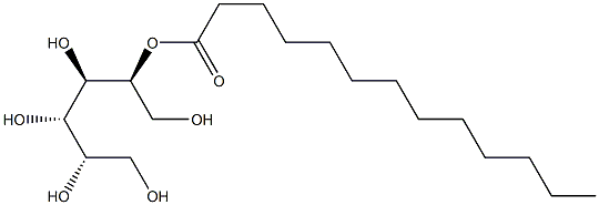 L-Mannitol 5-tridecanoate Structure