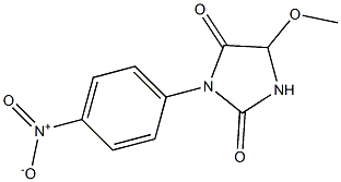 5-Methoxy-3-(4-nitrophenyl)imidazolidine-2,4-dione