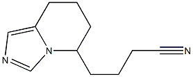 4-[(5,6,7,8-Tetrahydroimidazo[1,5-a]pyridin)-5-yl]butyronitrile Structure