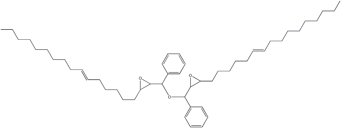 3-(6-ヘキサデセニル)フェニルグリシジルエーテル 化学構造式