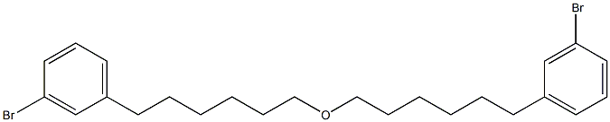3-Bromophenylhexyl ether Structure