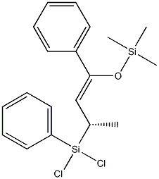 (1Z,3S)-1-Phenyl-1-(trimethylsilyloxy)-3-[dichloro(phenyl)silyl]-1-butene|