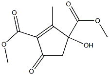 4-Hydroxy-3-methyl-1-oxo-2-cyclopentene-2,4-dicarboxylic acid dimethyl ester