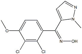(Z)-(2,3-Dichloro-4-methoxyphenyl)(2-methyl-2H-pyrazol-3-yl) ketone oxime