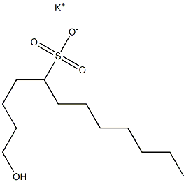 1-Hydroxydodecane-5-sulfonic acid potassium salt