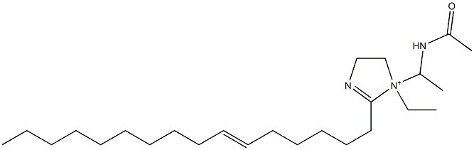 1-[1-(Acetylamino)ethyl]-1-ethyl-2-(6-hexadecenyl)-2-imidazoline-1-ium