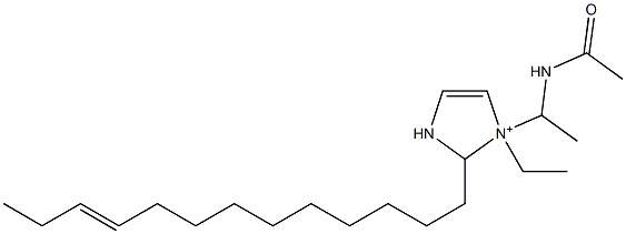 1-[1-(Acetylamino)ethyl]-1-ethyl-2-(10-tridecenyl)-4-imidazoline-1-ium