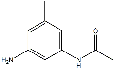 3'-アミノ-5'-メチルアセトアニリド 化学構造式
