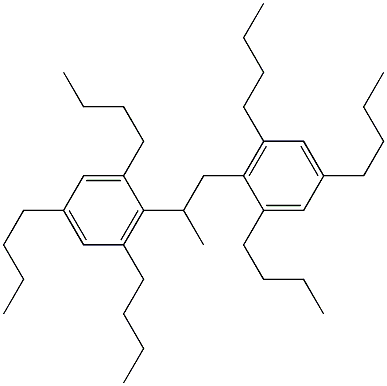 2,2'-(1,2-Propanediyl)bis(1,3,5-tributylbenzene) Structure