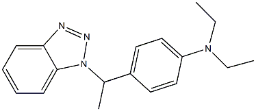4-[1-(1H-Benzotriazol-1-yl)ethyl]-N,N-diethylaniline|