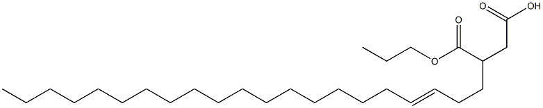 3-(3-Henicosenyl)succinic acid 1-hydrogen 4-propyl ester|