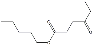 4-Ketocaproic acid pentyl ester Structure