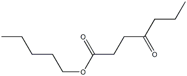 4-Ketoenanthic acid pentyl ester 结构式