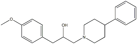 1-(4-Methoxyphenyl)-3-(4-phenyl-1-piperidinyl)-2-propanol