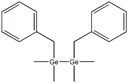 1,2-Dibenzyl-1,1,2,2-tetramethyldigermane Structure