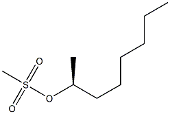 (+)-Methanesulfonic acid (S)-1-methylheptyl ester