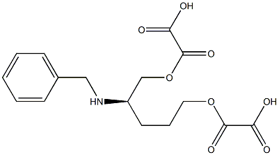 2,2'-[[[R,(-)]-2-(Benzylamino)-1,5-pentanediyl]bis(oxy)]bis(2-oxoacetic acid)|
