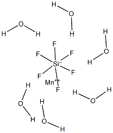 Manganese hexafluorosilicate hexahydrate Structure