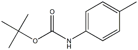 4-(tert-Butoxycarbonylamino)toluene Structure