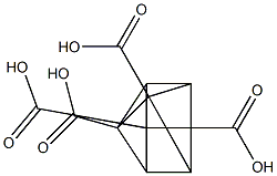 ペンタシクロ[4.2.0.02,5.03,8.04,7]オクタン-1,2,4,7-テトラカルボン酸 化学構造式