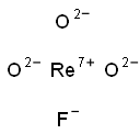 Rhenium(VII) fluoridetrioxide Structure